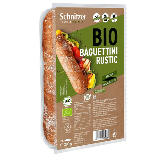Baguettini Rustic Maisbaguette 200g-Schnitzer Bio

Klein, aber oho – unsere Bio-Baguettinis Rustic bieten großen Genuss im Mini-Format. Mit ihrem fein-milden Geschmack sind sie die perfekte Grundlage für pikante Aufstriche oder süße Beläge.