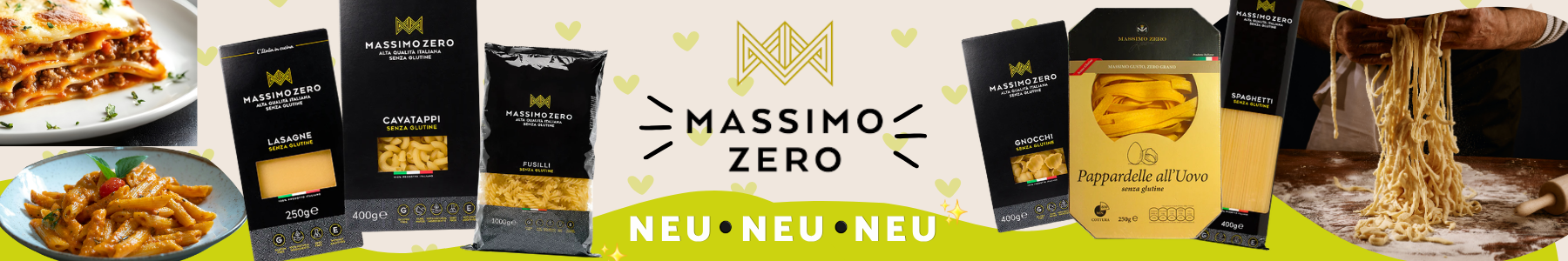 Massimo Zero Produkte Banner