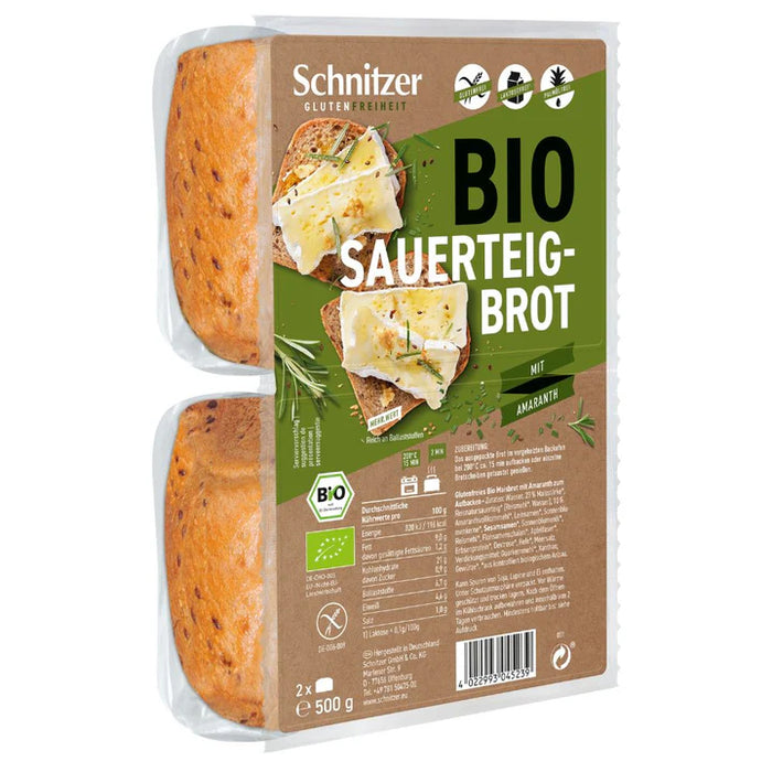 Sauerteigbrot (plus Amaranth) 500g- Schnitzer Bio

Entdecke mit uns eine köstliche Reise in die Vergangenheit! Amaranth, eines der ältesten Grundnahrungsmittel der Welt, war schon zur Zeit der Inkas hochgeschätzt. 