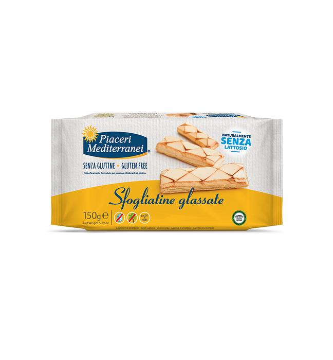 Sfogliatine-Blätterteiggebäck mit Aprikosenglasur 150g - Piaceri Mediterranei

 Diese kleinen Leckerbissen passen perfekt zu jeder Gelegenheit – ob zum Frühstück, als Snack für zwischendurch oder als stilvolle Ergänzung für ein festliches Buffet.
