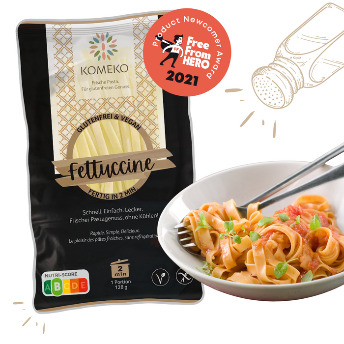 Fettuccine 128g - Komeko
